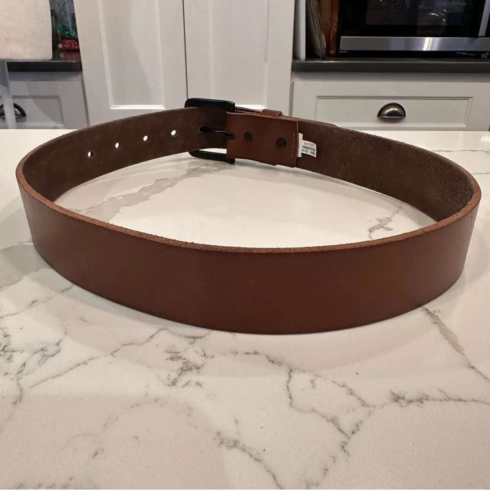 Classic Brown Leather Belt
